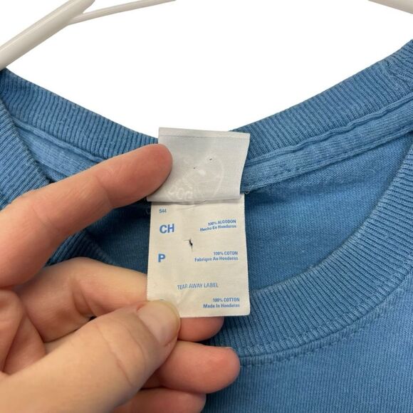 Dog is Good Never Drink Alone Blue Short Sleeve Graphic T-Shirt Sz s Labrador - Picture 7 of 15